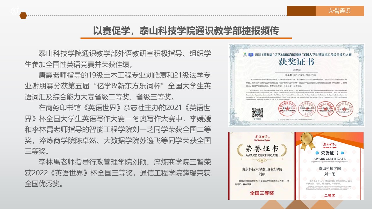 【博雅之路】中国新商科大学集团通识教育简报（总第15期）